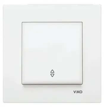 Вимикач VIKO Karre 1 клавиша 90960004
