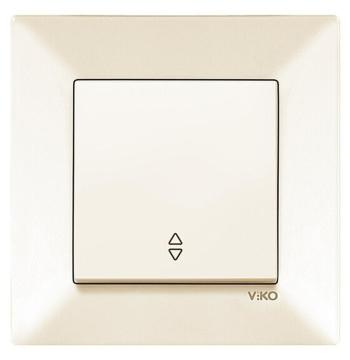 Вимикач VIKO Meridian 1 клавіша 90970204-WH