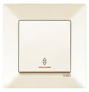 Вимикач VIKO Meridian 1 клавиша 90970263-WH