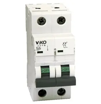 Автоматичний вимикач VIKO 2 полюса 25А С 4,5 230/400V