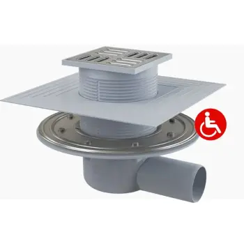 Трап зливний Alcaplast SMART 105×105/50мм APV1324