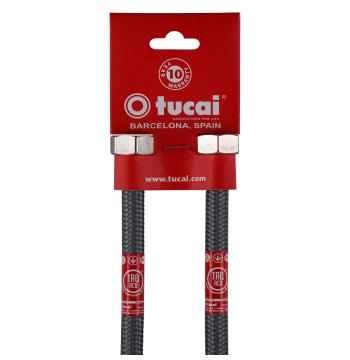 Шланг для змішувача TUCAI М10х1/2″ 1,0м АНТИКОРОЗІЯ TAQ GRIF AСB 206223 ПАРА