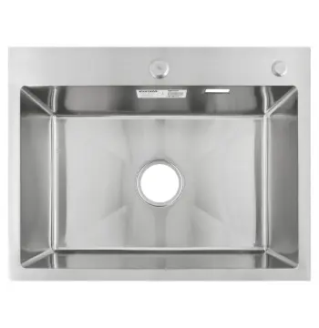 Мийка для кухні інтегрована VENTA Brushed 580x450 BVM5845
