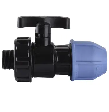 Кран кульовий ПНД Vsplast 25*3/4 '' ЗР 6003