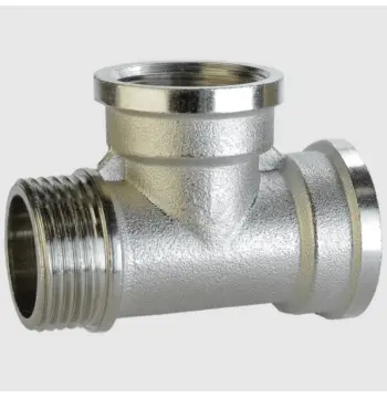 Трійник УЗКМ нікель ВЗ 1/2"