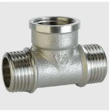 Трійник УЗКМ нікель ВЗ 1/2"