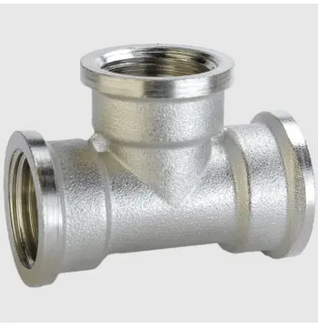Трійник УЗКМ нікель ВВ 1/2"