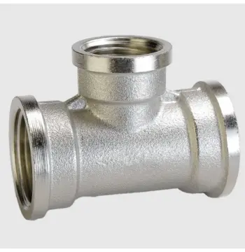 Трійник УЗКМ нікель ВВ 3/4"х1/2’’х3/4’’