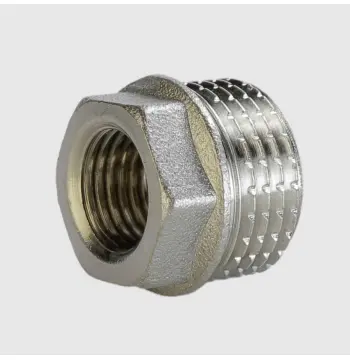 Футорка УЗКМ нікель під монометр 1/2"х1/4"