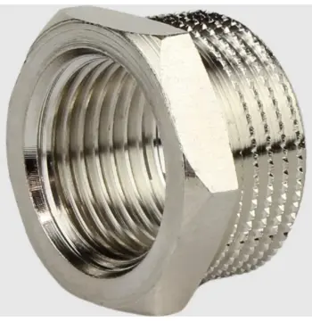 Футорка УЗКМ нікель 3/4"х1/2"