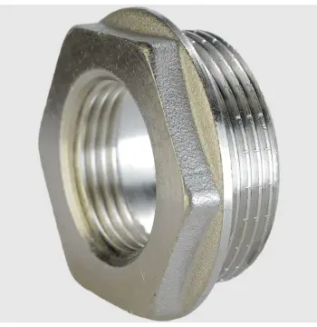 Футорка УЗКМ нікель 1 1/2"х3/4"