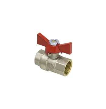 Кран кульовий ЭКО PN20 ВВ 1/2" EKB-01 метелик