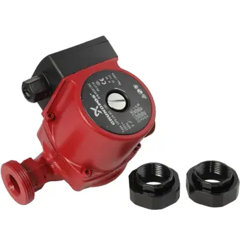 Циркуляційний насос Grundfos UPS 25-60 180 з гайками та кабелем копія