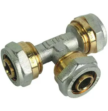 Трійник проміжний нерозбірний ЭКО 16x16x16мм