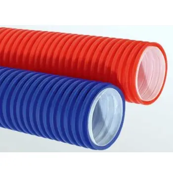 Труба захисна гофрована Kan-Therm PUSH 40 мм синя