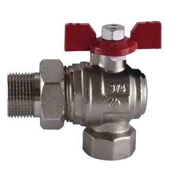 Кран шаровый угловой с американкой ARCO 3/4″ SENA 154304