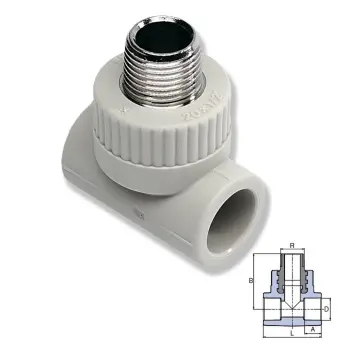 Трійник Ekoplastik 25х3/4" ЗЗ STKE02525X