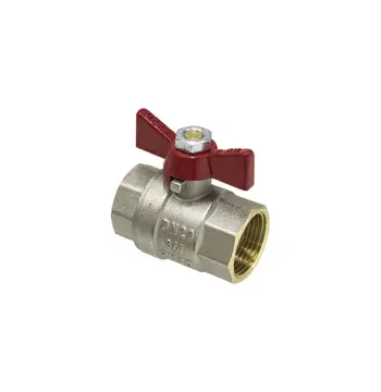 Кран кульовий ЭКО PN20 ВВ 3/4" EKB-02 метелик