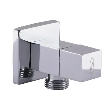 Кран полуоборотный угловой SOLOMON 1/2″х3/4″ CUBE 7078