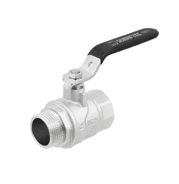 Кран кульовий Raftec BLACK PN40 ЗВ 1" ручка DRH31