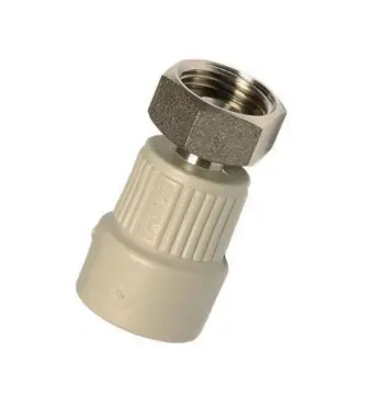 Муфта PPR Ekoplastik з НГ 20мм ВВ 1/2" SZM02020XX