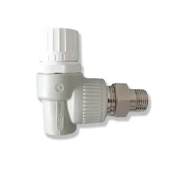 Вентиль радіаторний кутовий PPR Ekoplastik PN20 20мм 1/2 " SVER020RXX