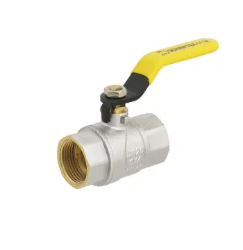 Кран кульовий Raftec YELLOW DN20 (3/4’’) ВВ ручка GRH2