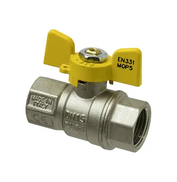 Кран кульовий Bugatti Gas colorado PN50 ВВ 1/2" метелик