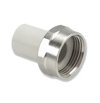 Пластиковий штуцер PPR Ekoplastik 32мм 1 1/4" SHM03240XX