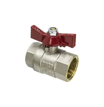 Кран кульовий ЭКО PN20 ВВ 1 "EKB-03 метелик