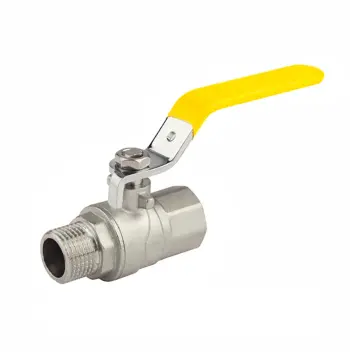 Кран кульовий ЭКО PN20 ЗВ 3/4" EKH-21-Y ручка