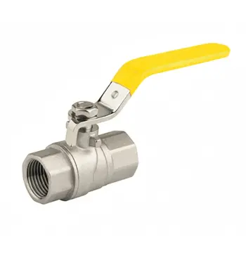 Кран кульовий ЭКО PN20 ВВ 1/2" EKH-01-Y ручка