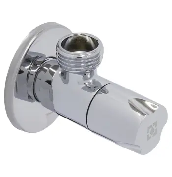 Кран угловой с керамическим запорным элементом Raftec PN10 ЗЗ 1/2"x1/2" VKE7721