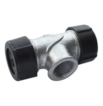 GEBO QUICK QT зажимной тройник с резьбой DN32 40-42.9 x1 1/4" x40-42.9мм