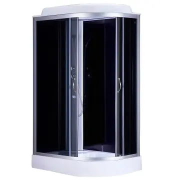 Душовий бокс асиметричний лівий REGA L120GBSL (L120BL) BRAVO (3уп.)