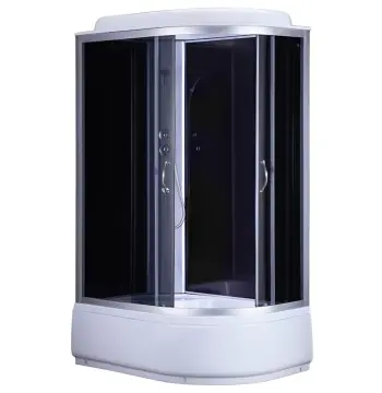 Душовий бокс асиметричний лівий OBRA H120GBSL (H120BL) BRAVO (3уп.)