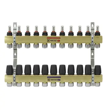 Коллектор с расходомерами Raftec GOLD 1"х11 LCR-1.11