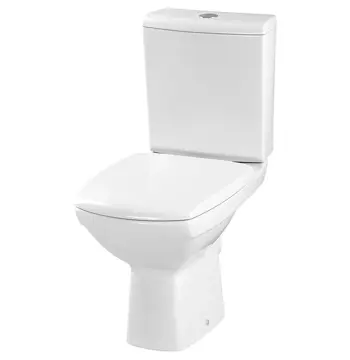 Унітаз-компакт Cersanit CARINA 011 CCKZ1012973103 горизонтальний / нижній/дюропласт/мікроліфт