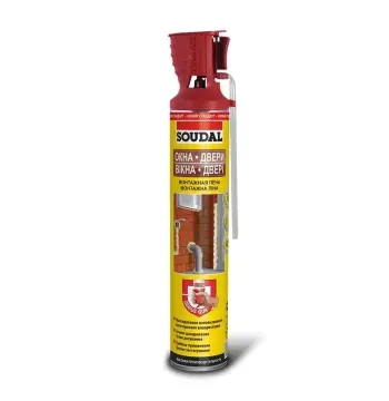 Піна монтажна пістолет Soudal 750 мл