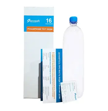 Розширений тест води Ecosoft BOTTLE 15