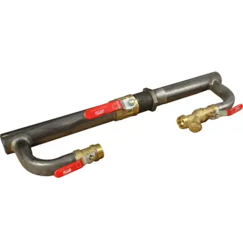 Байпас в зборі ЭКО 1 1/2" кран довгий