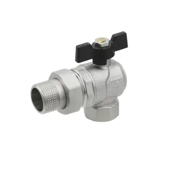 Кран кульовий Raftec BLACK DN20 ВН 3/4"метелик DRBS2-U