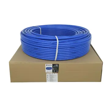 Труба для теплої підлоги Raftec PE-RT 16x2.0 BLUE EVOH (бухта 200м) RPERT16200