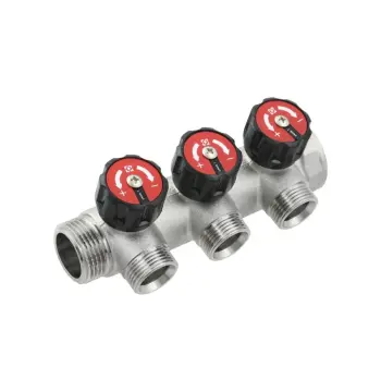 Колектор Raftec 1"x3/4" 3 виходи KV03023