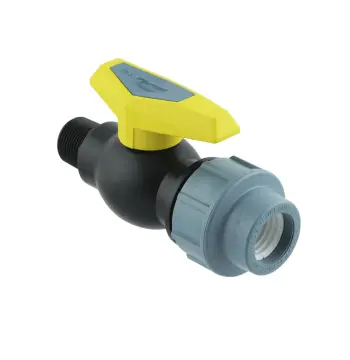 Кран кульовий ПНД SantehPlast 25мм 3/4"
