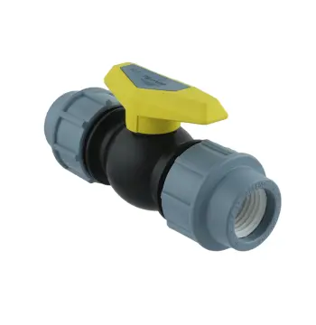 Кран кульовий ПНД SantehPlast 32x32 мм