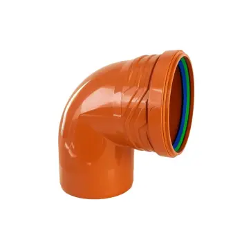 Коліно ASG ESTERNO ф 110мм х87.5°