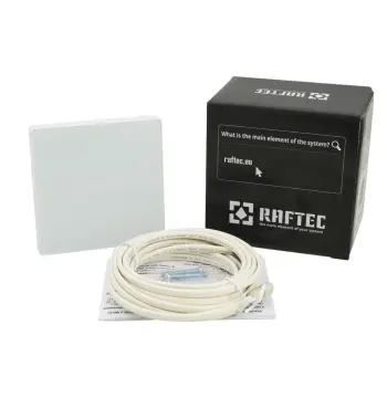 Цифровий терморегулятор для теплої підлоги Raftec WiFI (WHITE) R608W
