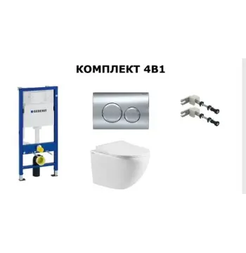 Комплект унитаз VENTA SOLI+ Инст.458.103.00.1Geberit+Клав.DELTA20 115.127.21.1Geberit+Компл.111.815