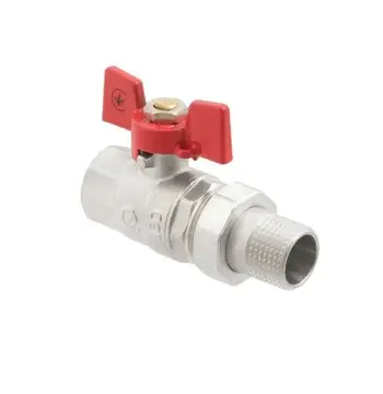 Кран кульовий з американкою PLM STRONG ВН 3/4’’ метелик PSVC02